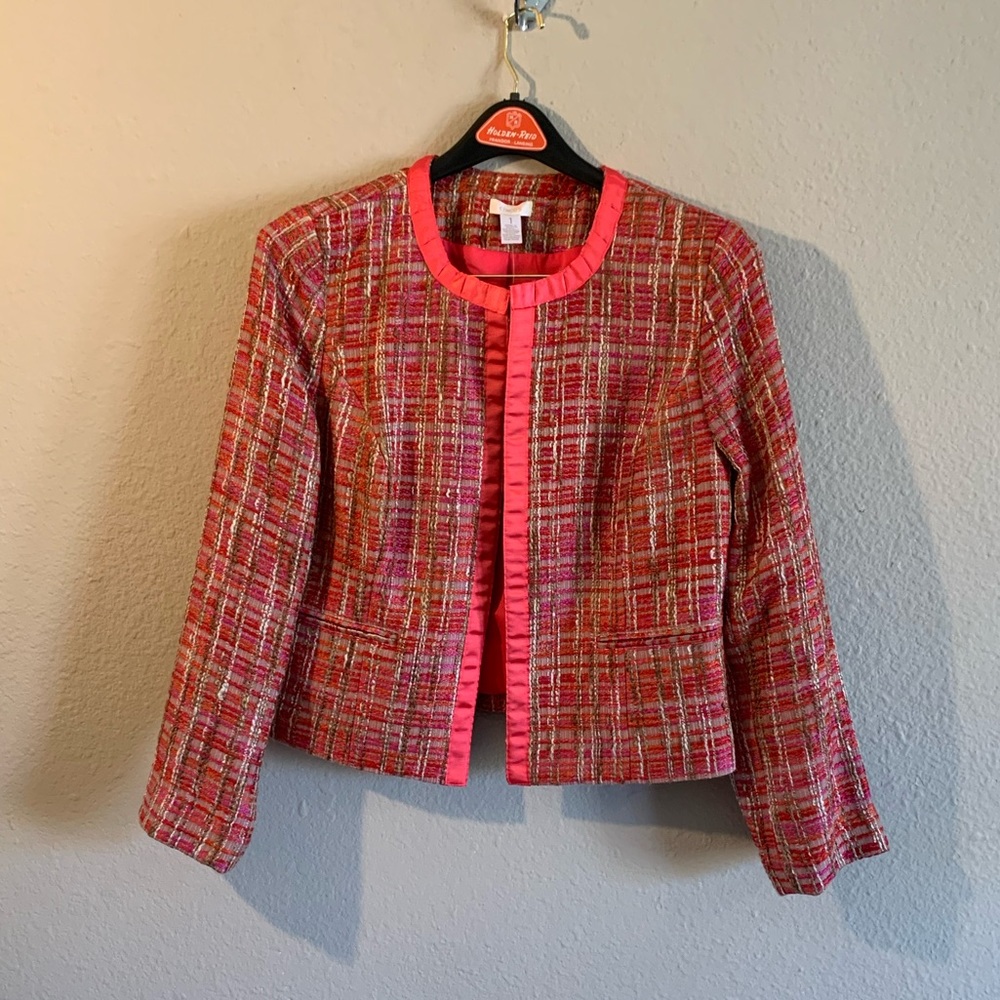 NWT Chico’s Tweed Jacket